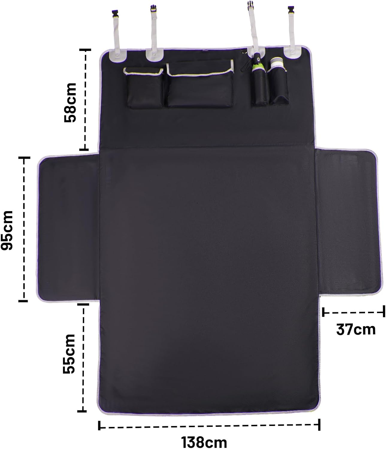 SUV Cargo Liner for Dogs, Waterproof Pet Cargo Cover Dog