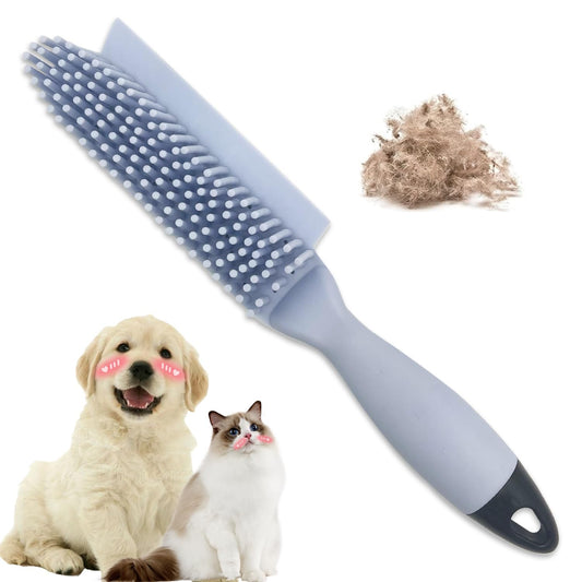 Professional Rubber Dog Hair Remover Brush for Car & Home –