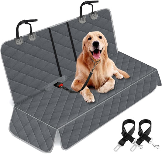 Dog Car Cover for Back Seat Pet Protector Waterproof Bench
