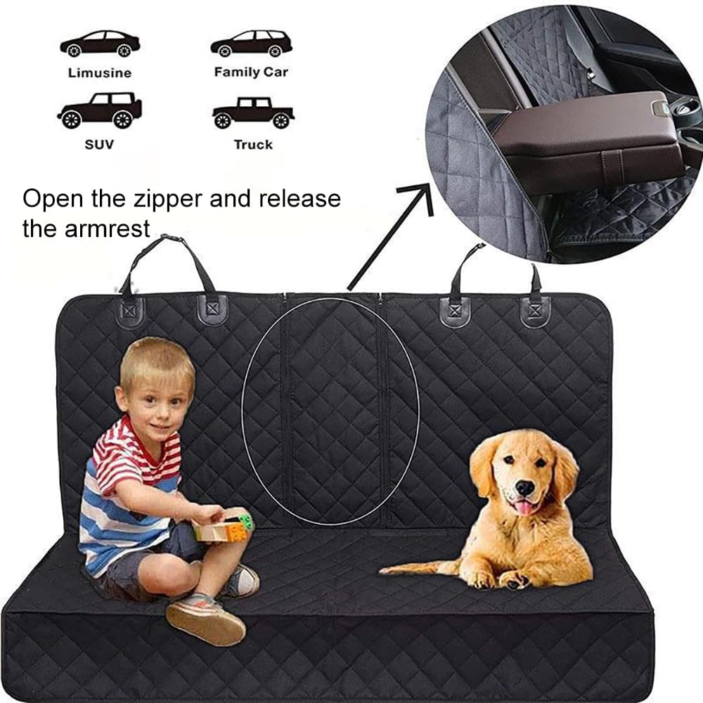 Dog Car Seat Cover for Back Seat for Toyota Tundra