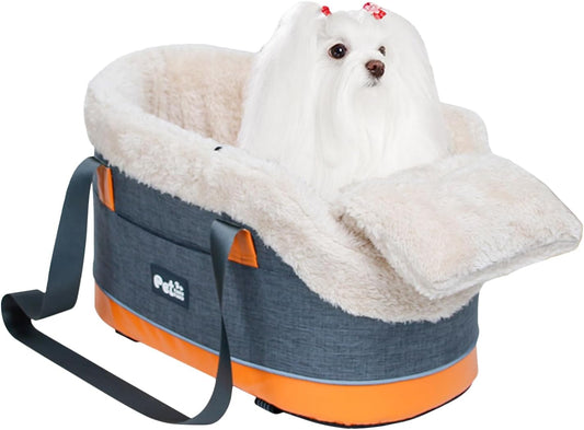 Center Console Dog Seat, Pet Car Safety Carrier, Travel Bag