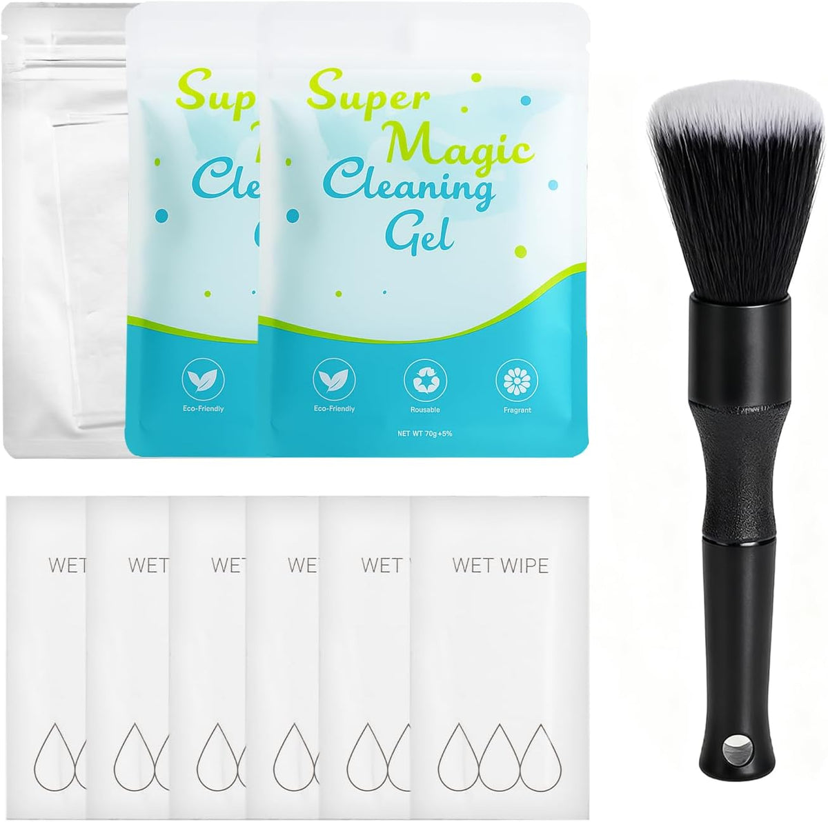 Car Interior Detailing Cleaning Kit-10Pcs Car Screen