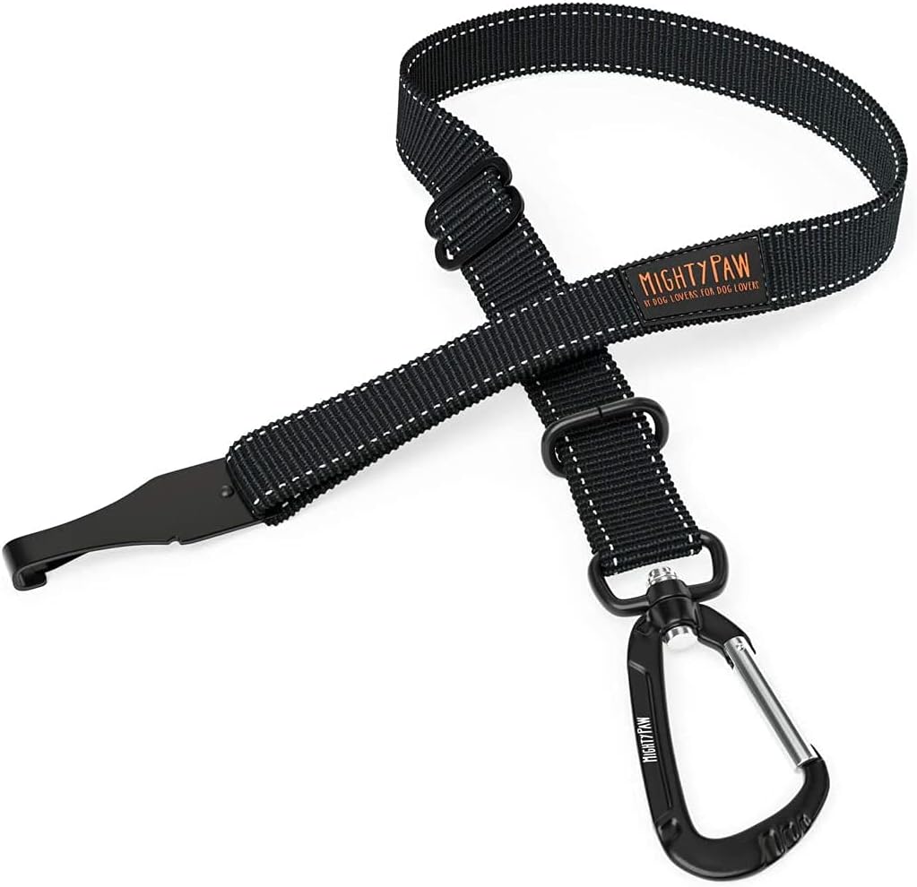 Dog Seat Belt For Car - LATCH Compatible Adjustable Dog