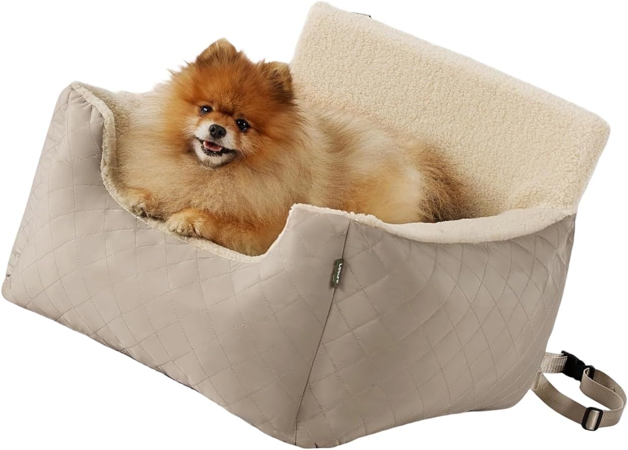 Safe Pet Car Seats Including Storage Pockets and Adjustable