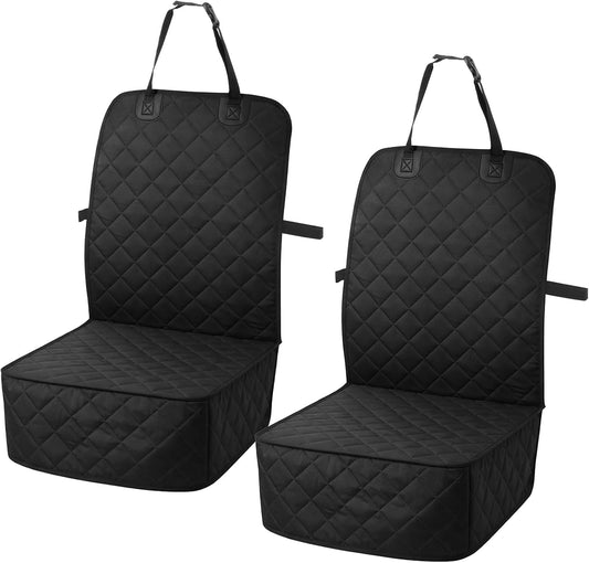 2 Pack Front Dog Car Seat Cover, Waterproof 600D Oxford Pet