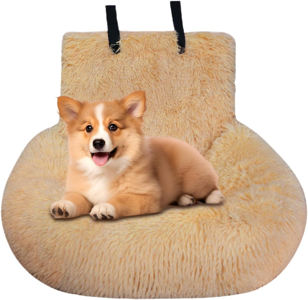 Dog Seat for Car,Medium Dog Plush Car Seat | Pet Supplies