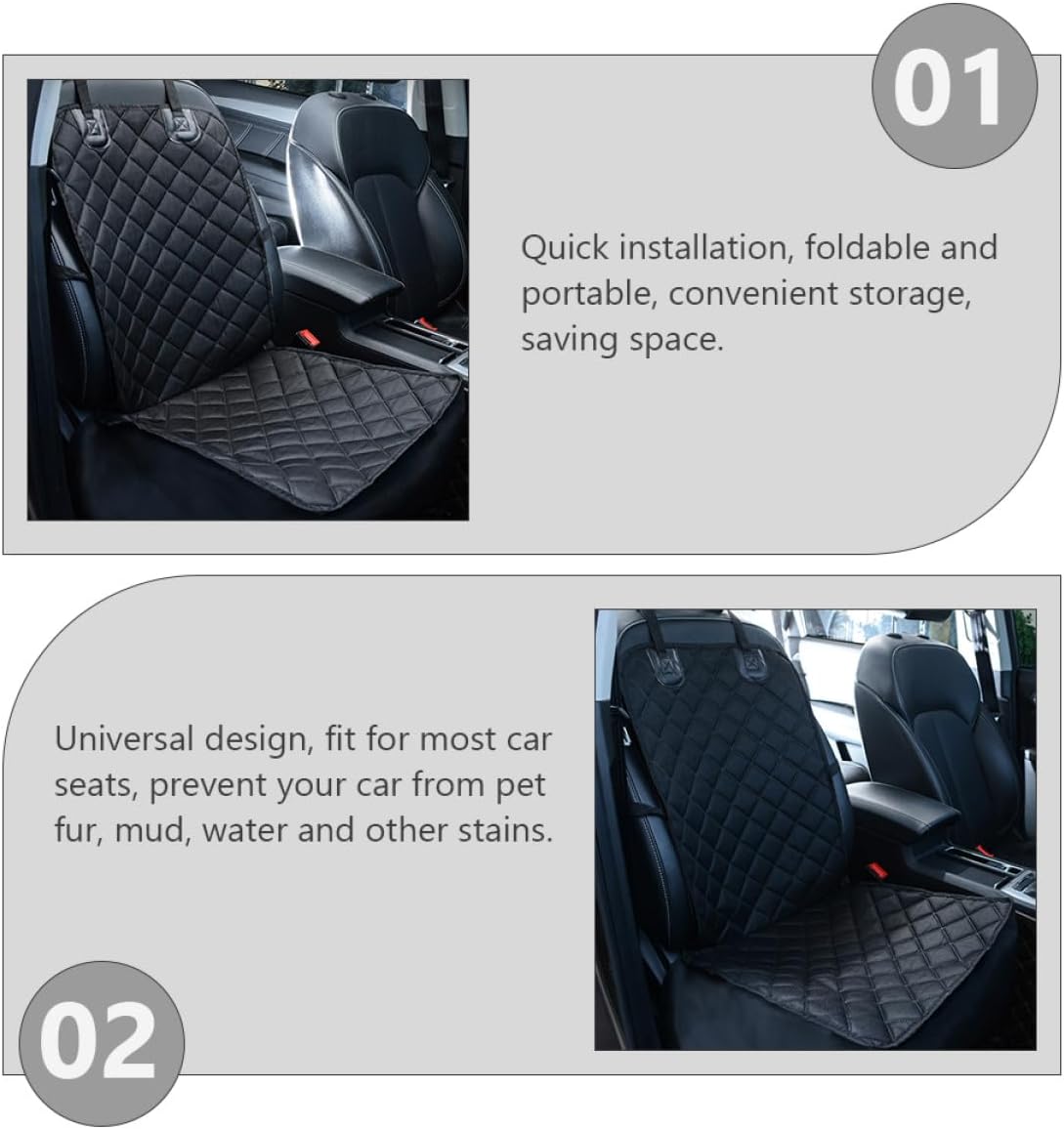 Waterproof Pet Car Seat Mat and Dog Seat Protector