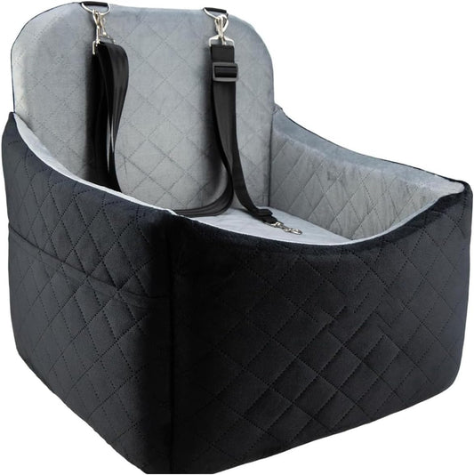 Safe Pet Car Seats Including Storage Pockets and Regulable