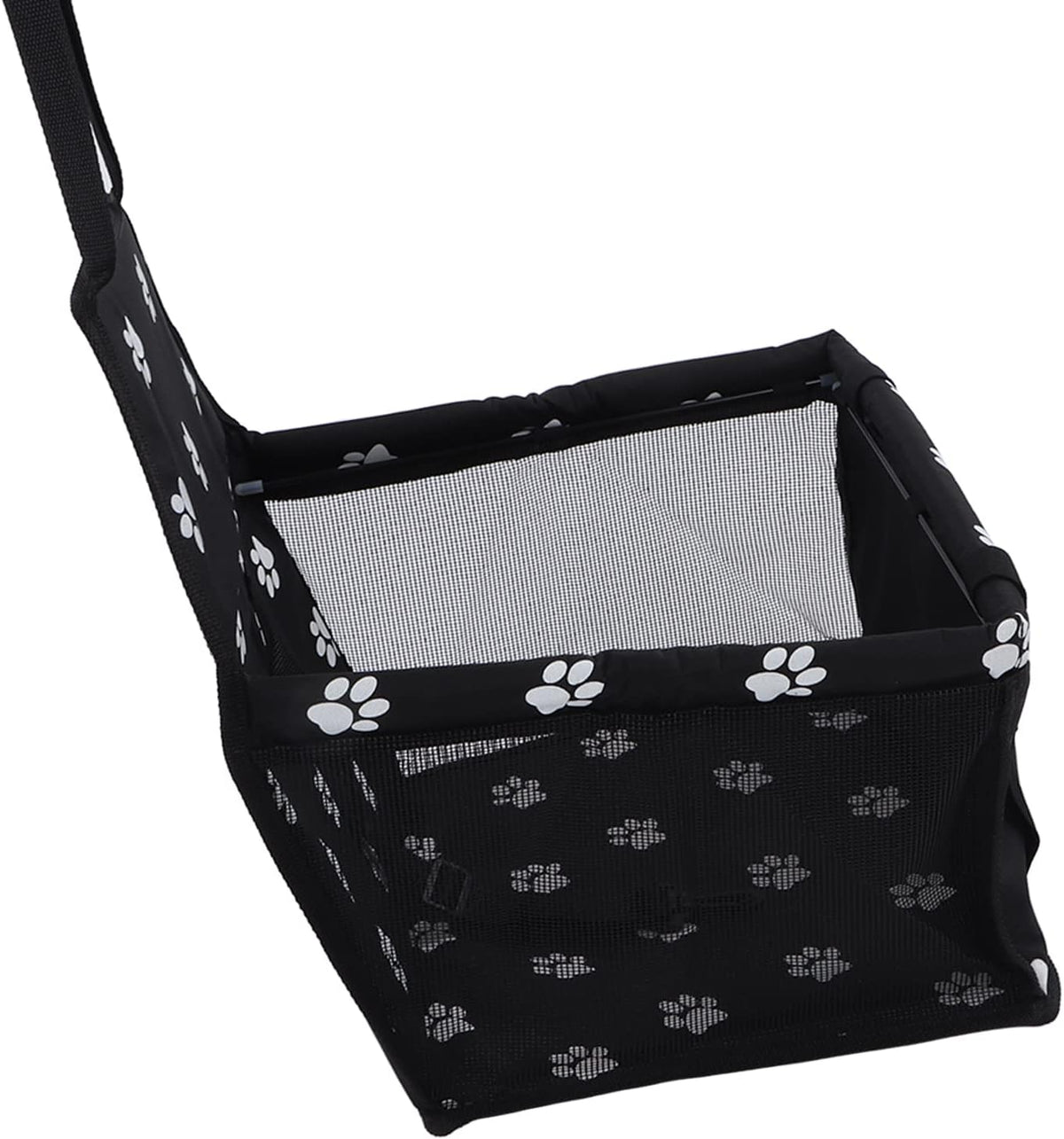 Pet Car Seat with Safety Leash, Dog Car Basket for Puppy
