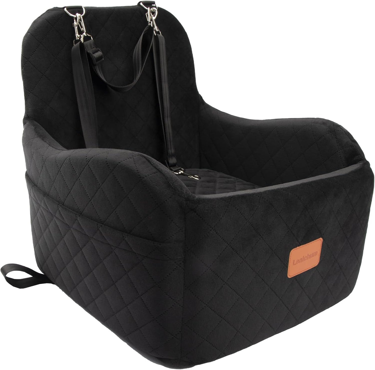 Dog Booster Car Seat for Small/Medium Dogs Up to