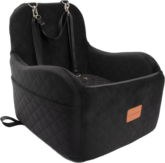 Dog Booster Car Seat for Small/Medium Dogs Up to