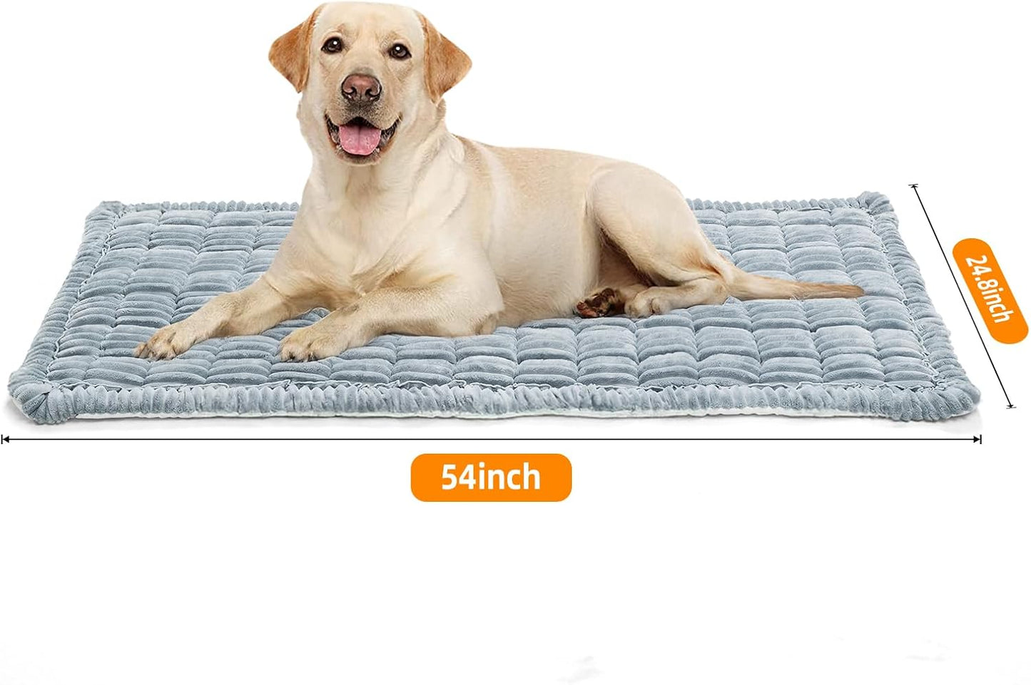 Dog Car Seat Cover for Back Seat, 54"x24.8" Non-Slip Pet