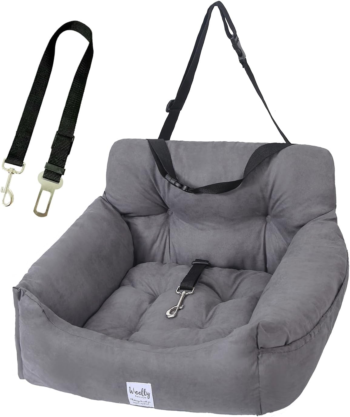 Dog Car Seat for Small Medium Dogs, Waterproof Puppy Pet