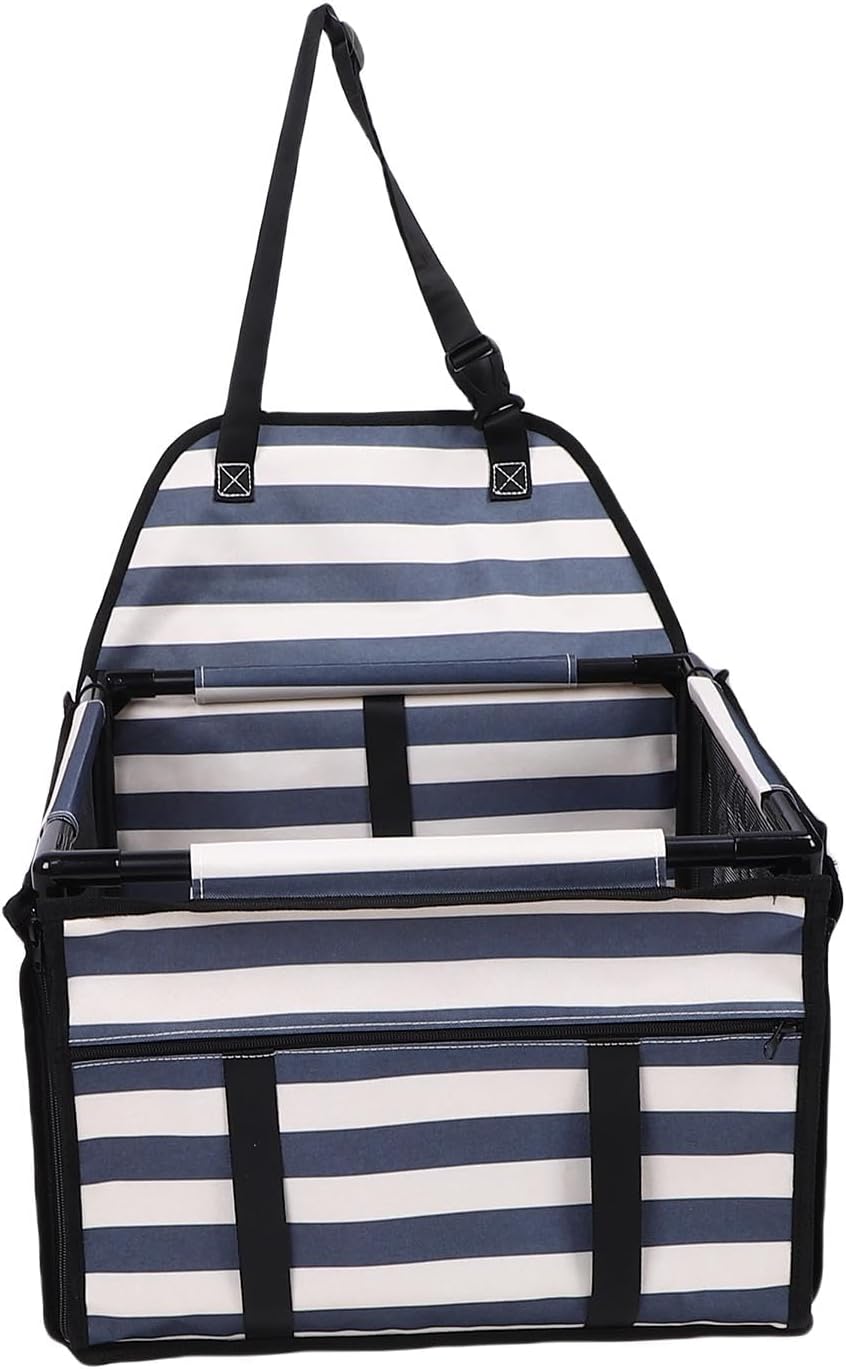 Foldable Dog Car Seat, Portable Pet Travel Safety Carrier