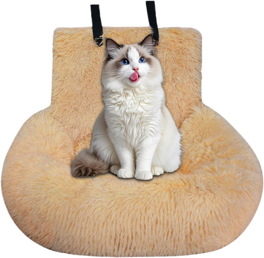 Dog Car Seat | Large Cat Car Seat Travel Cushion | Non-Slip