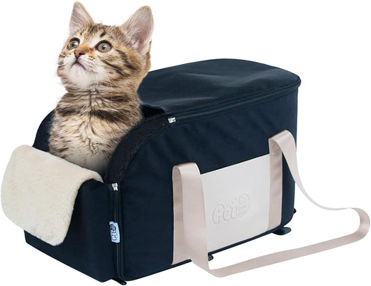 Center Console Dog Car Seat – Dutch Velvet Foam 46x23x24cm