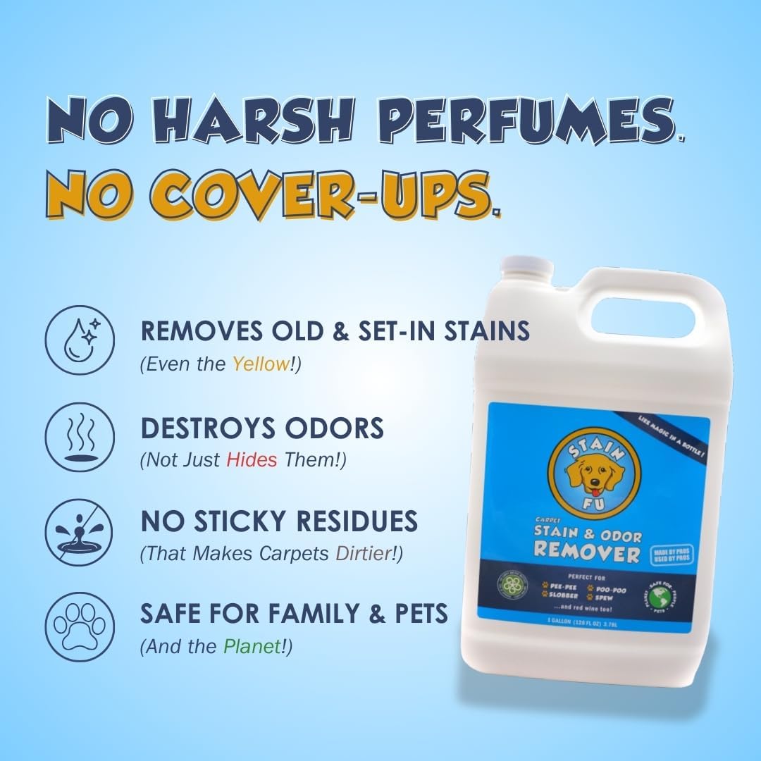 Pet Stain Odor Remover Professional Strength Powerful