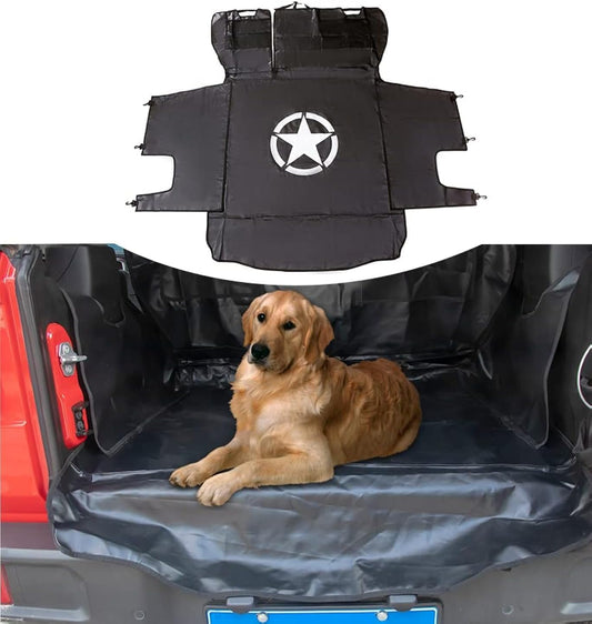 Dog Cargo Liner for Jeep, Pet Cargo Trunk Liner Mat Cover