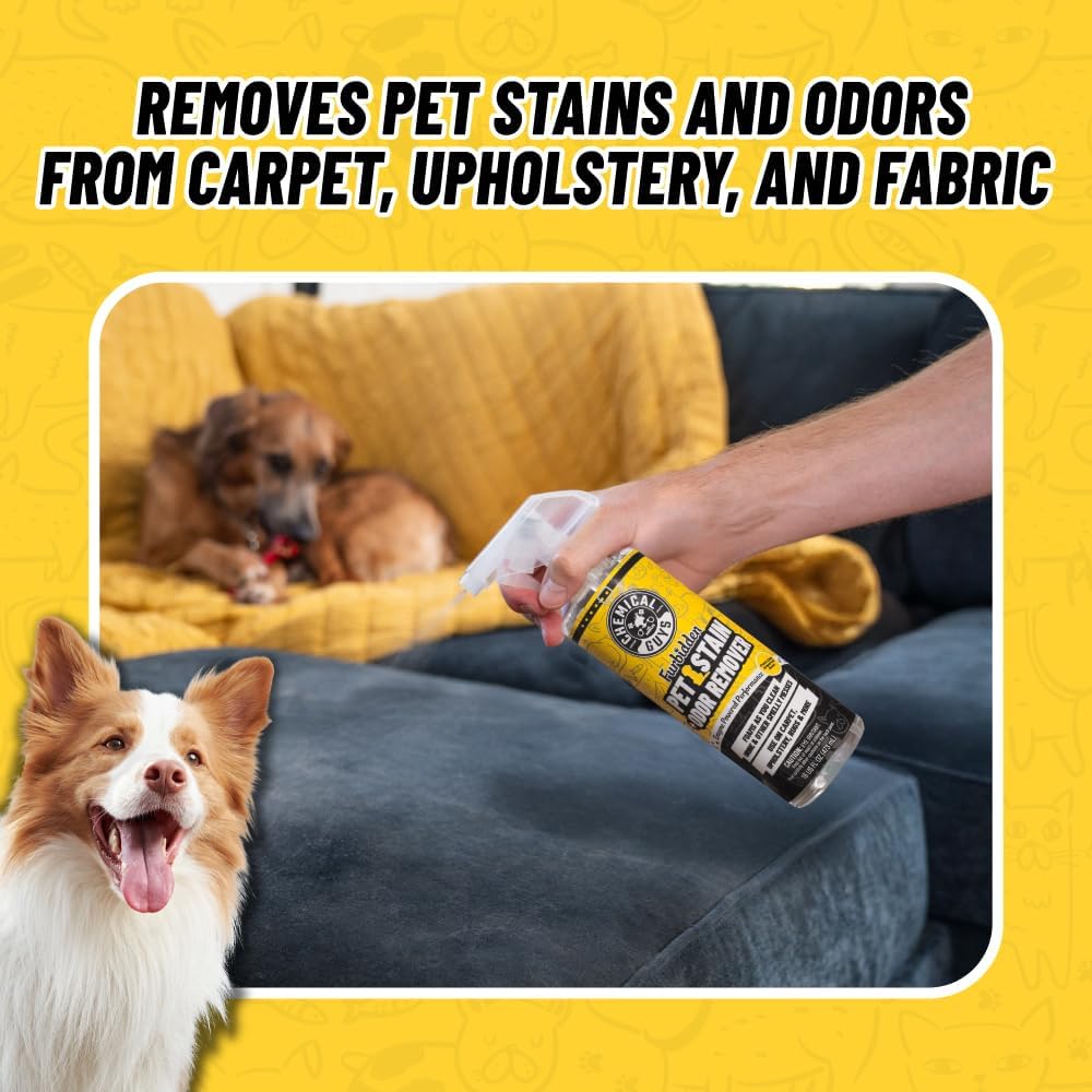 Pet Mess Cleaning Kit, Furbidden Odor Eliminator 16 oz with