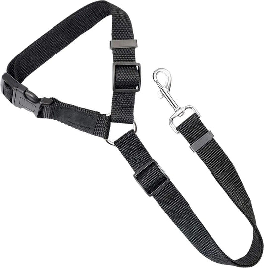 Dog Cat Safety Seat Belt Strap Car Headrest Restraint