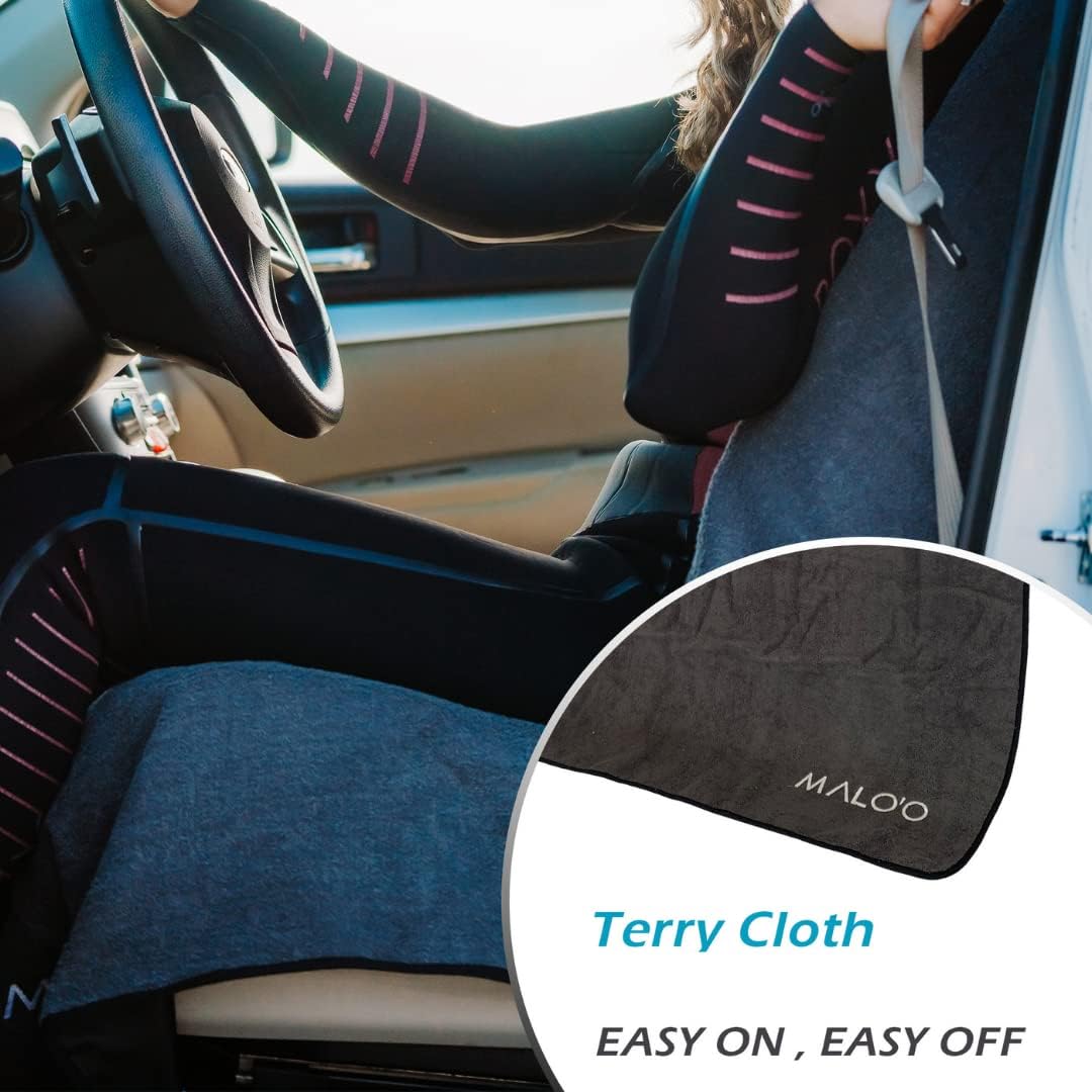 Malo’o SeatGuard Terry Cloth Car Seat Cover Towel