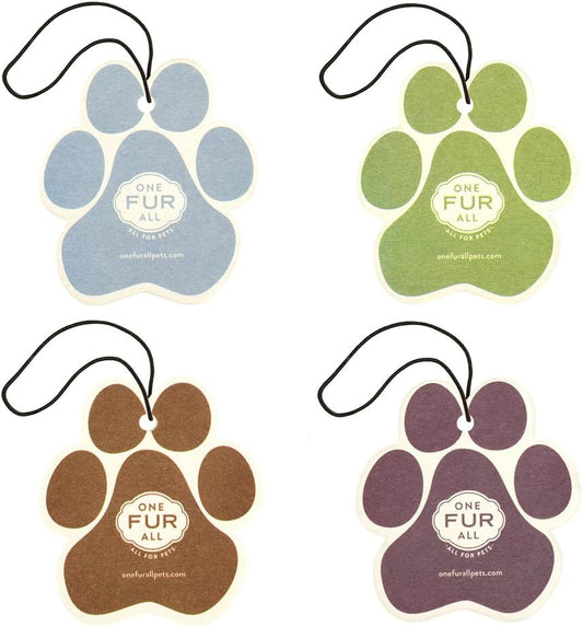 Pet House Car Air Freshener - Variety Pack Pack of 4