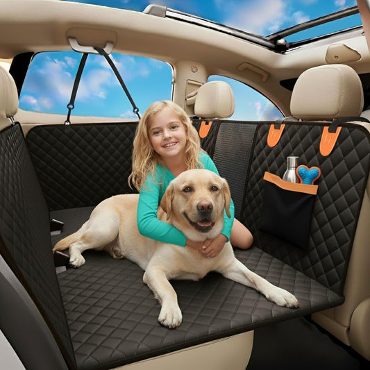 Back Seat Extender for Dogs – Hard Bottom Car Seat Cover