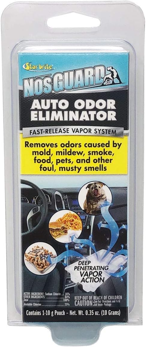 Auto Odor Eliminator, Fast Release Vapor System Eliminates