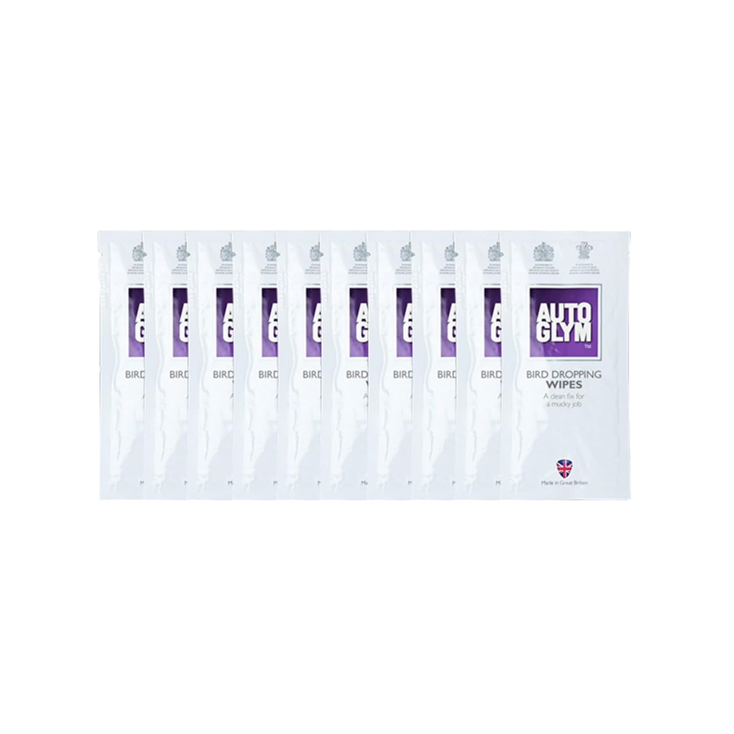 Bird Dropping Wipes, x10 - Car Cleaning Wipes Offer A