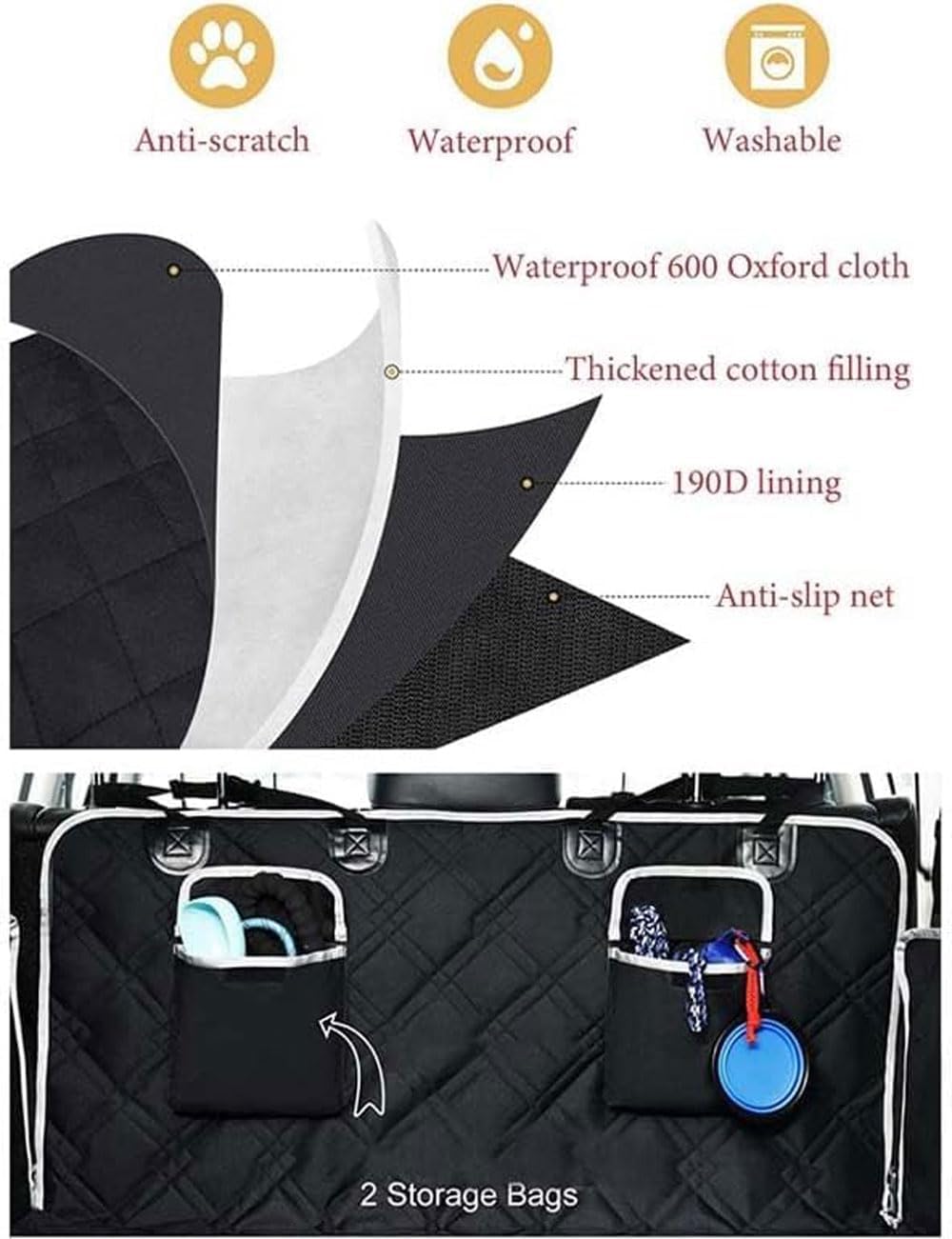 Cargo Liner for Dogs for BMW I3 2011 2012 2013 2014 2015