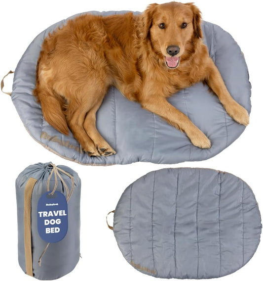 Travel Dog Bed - Foldable & Packable for Travel, Road Trip