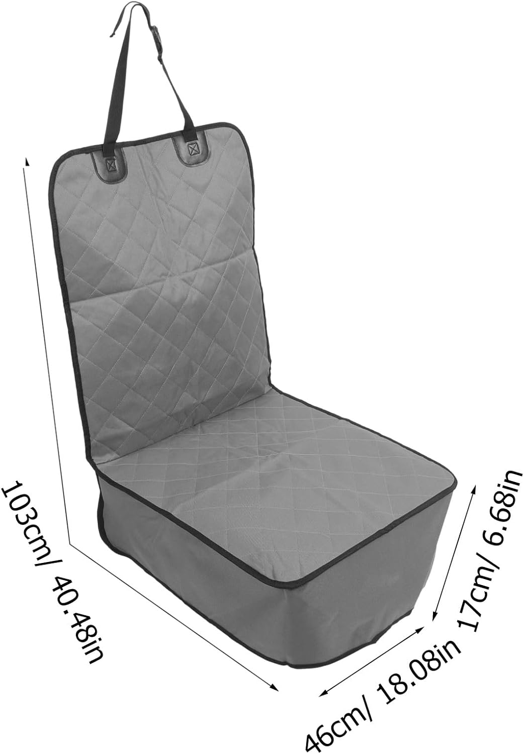 Pet Car Seat Protector Waterproof Oxford Fabric Front Seat