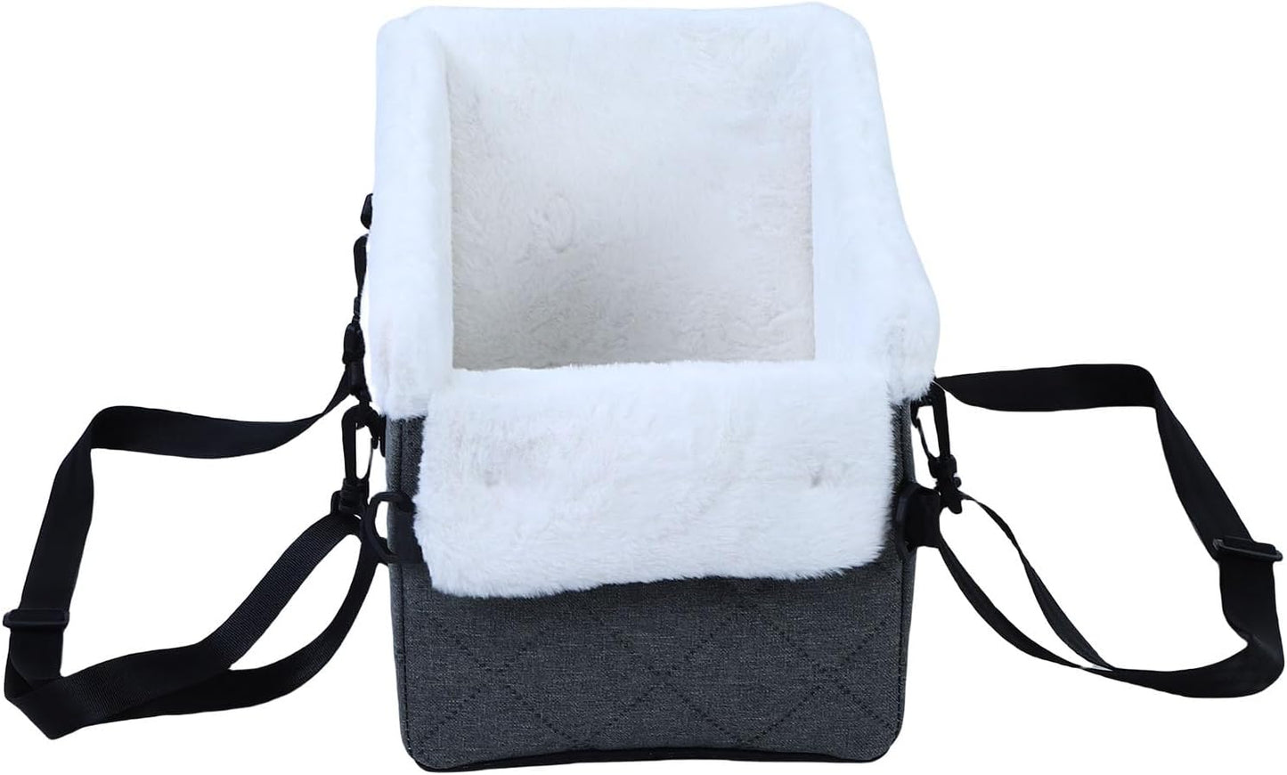Portable Dog Car Seat, Soft Polyester Material, Secure
