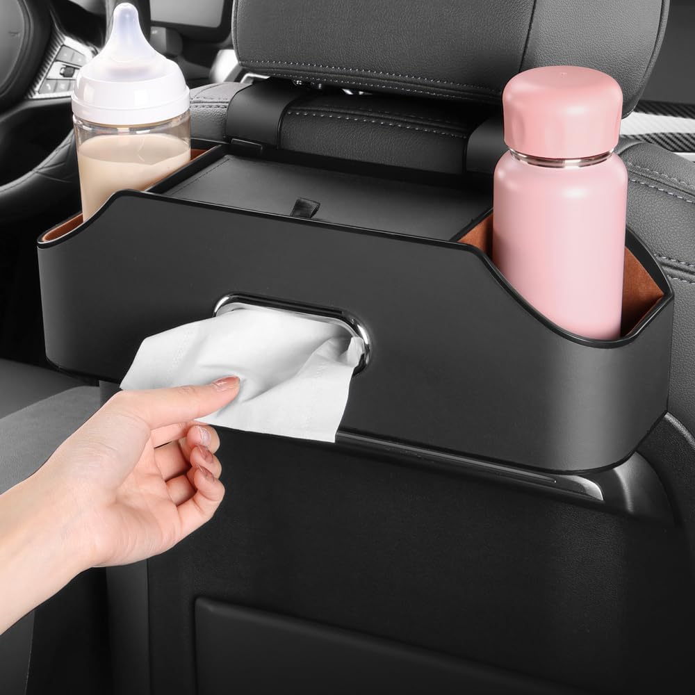 New car headrest Rear seat Multifunctional Storage Box