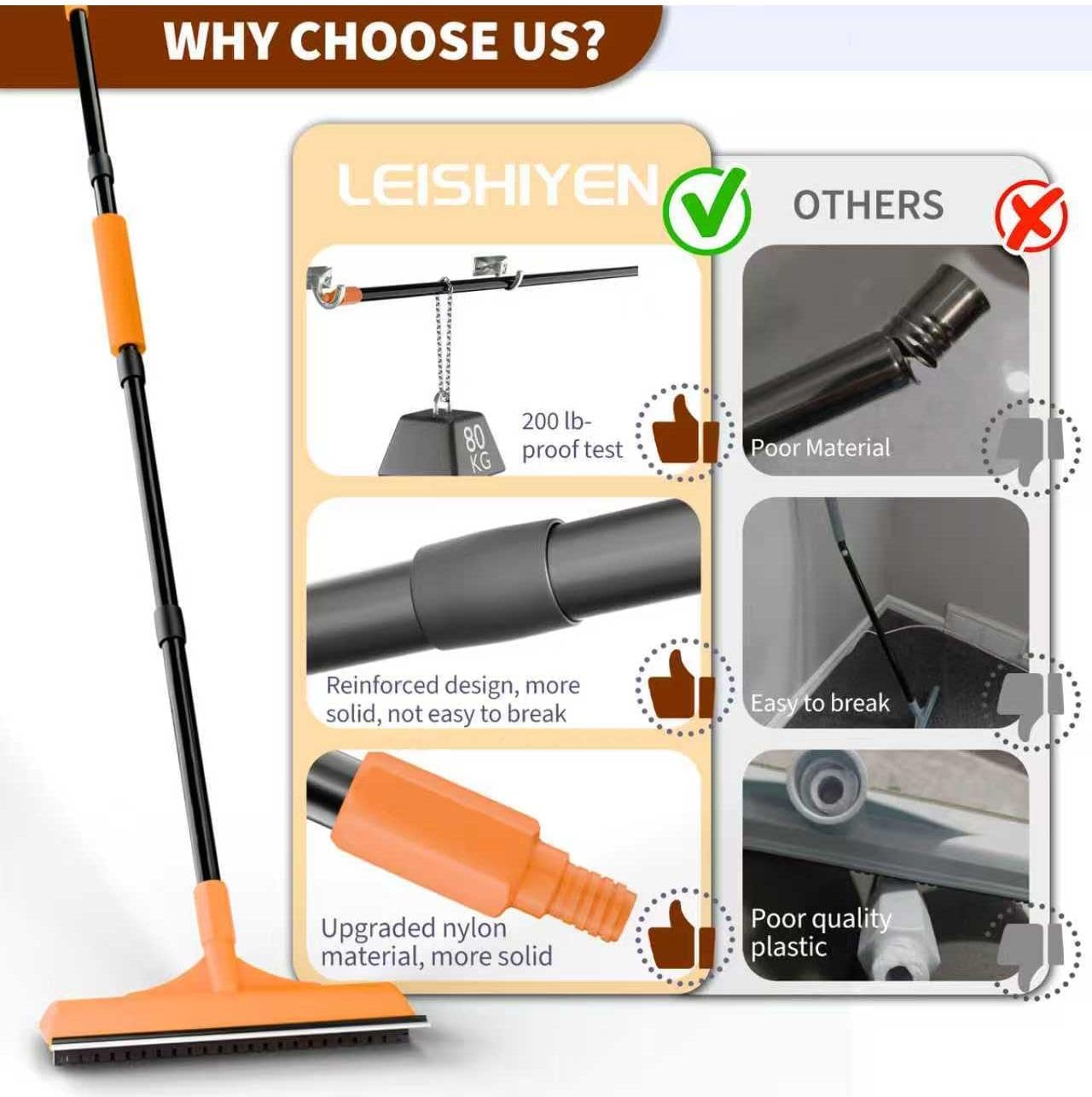 Carpet Rake for Pet Hair Removal - Reusable Dog & Cat Hair