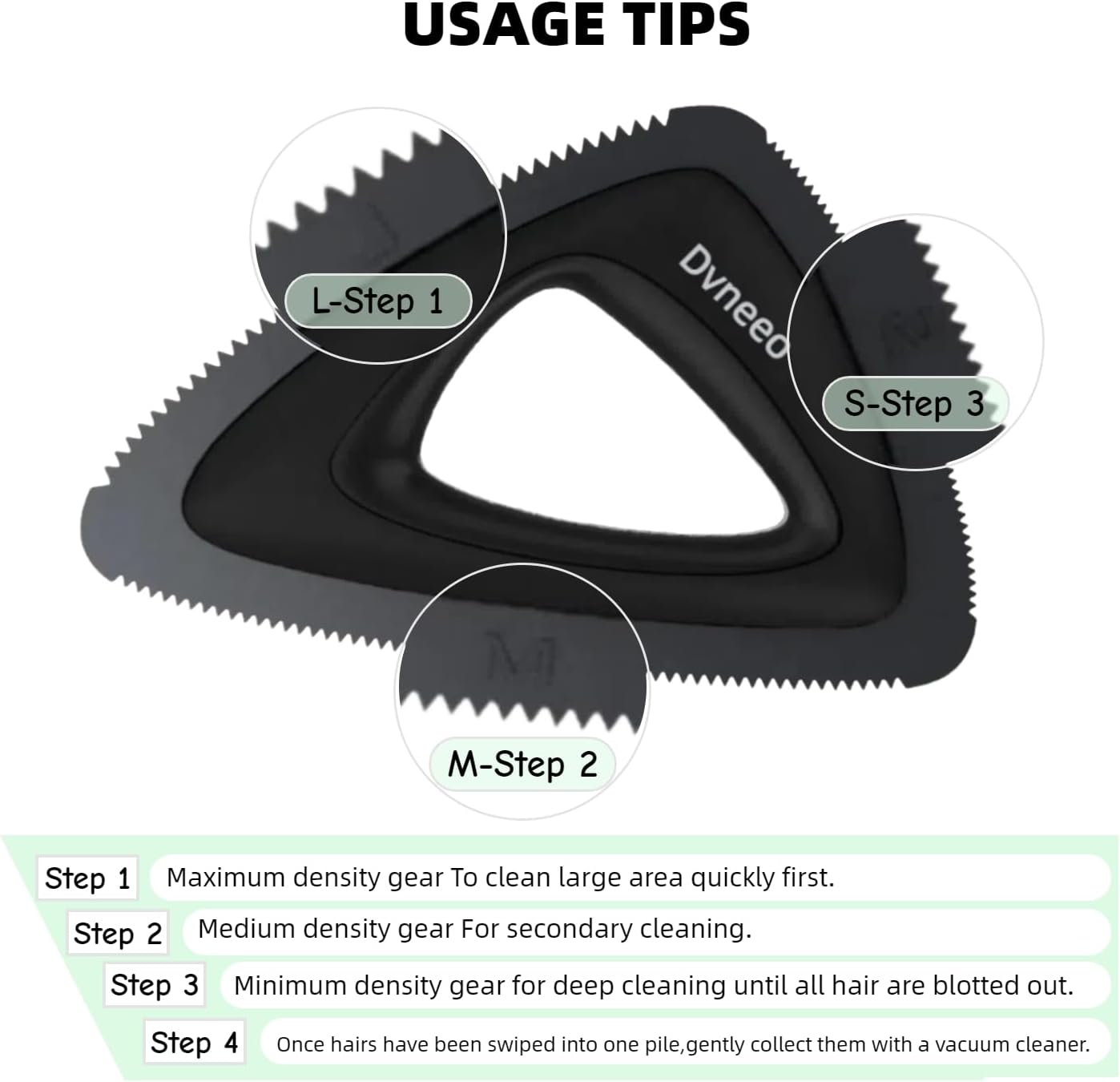 Pet Hair Removal Tool, Carpet Dog Hair Remover for Car