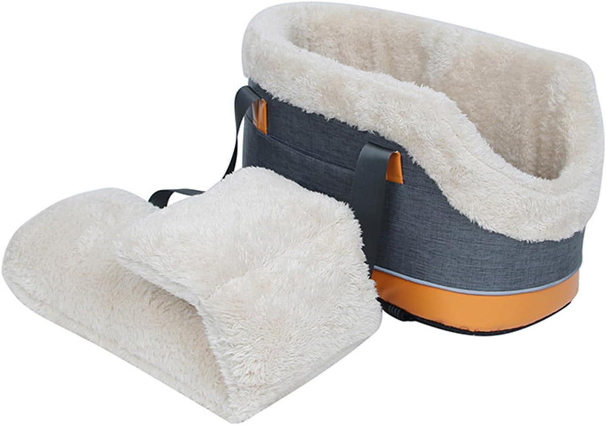 Console Dog Car Seat - Car Pet Safety Seat with Straps |