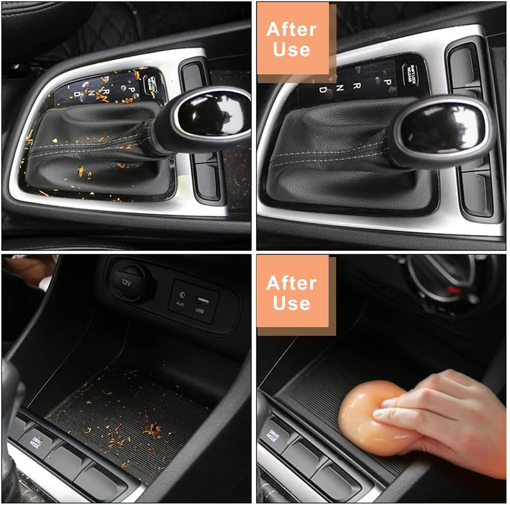 2Pack New Cleaning Gel Detail Putty Car Gel Auto Detailing