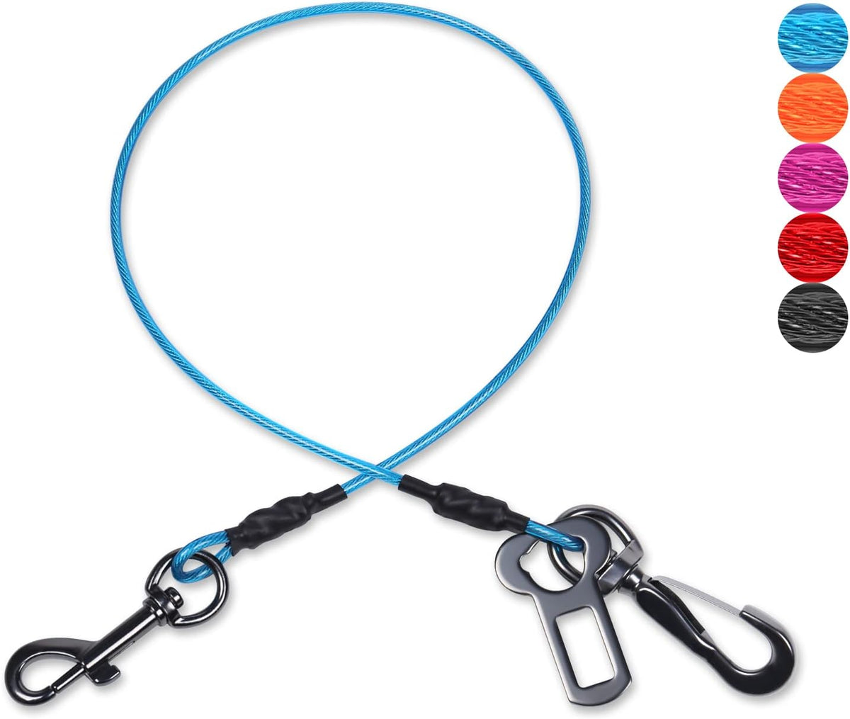 Dog Seat Belt Tuffbelt Dog Car Harness, Seatbelt with Clip
