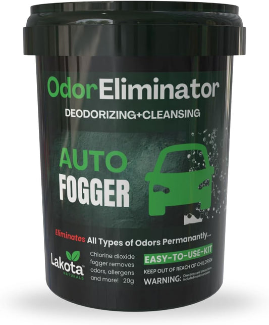 Chlorine Dioxide Fogger Deodorizing Kit, Car Bomb Odor