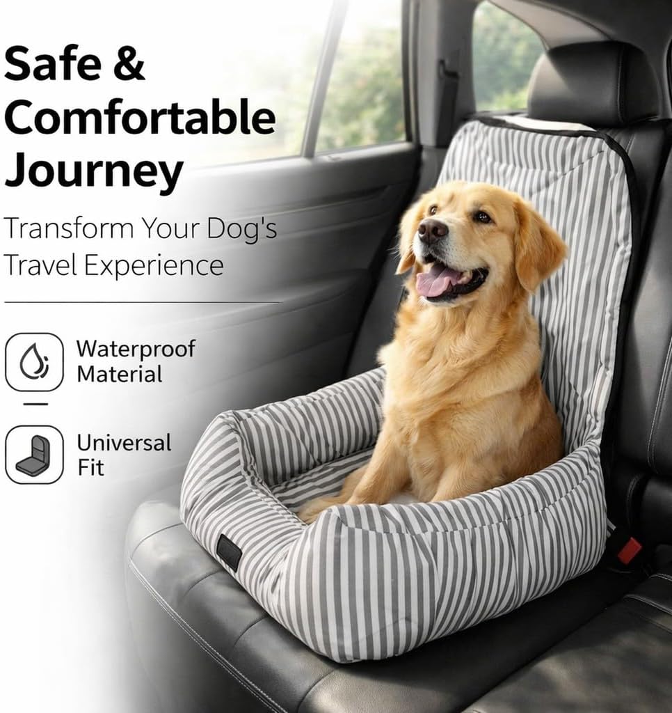Dog Booster Seat with Water Proof Polyester, PP Cotton