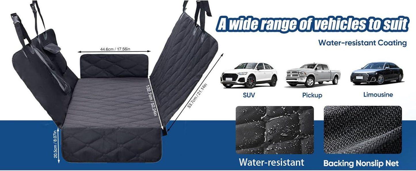 Car Back Seat Pet Mat for Porsche 911 2000-2025, Rear Pet