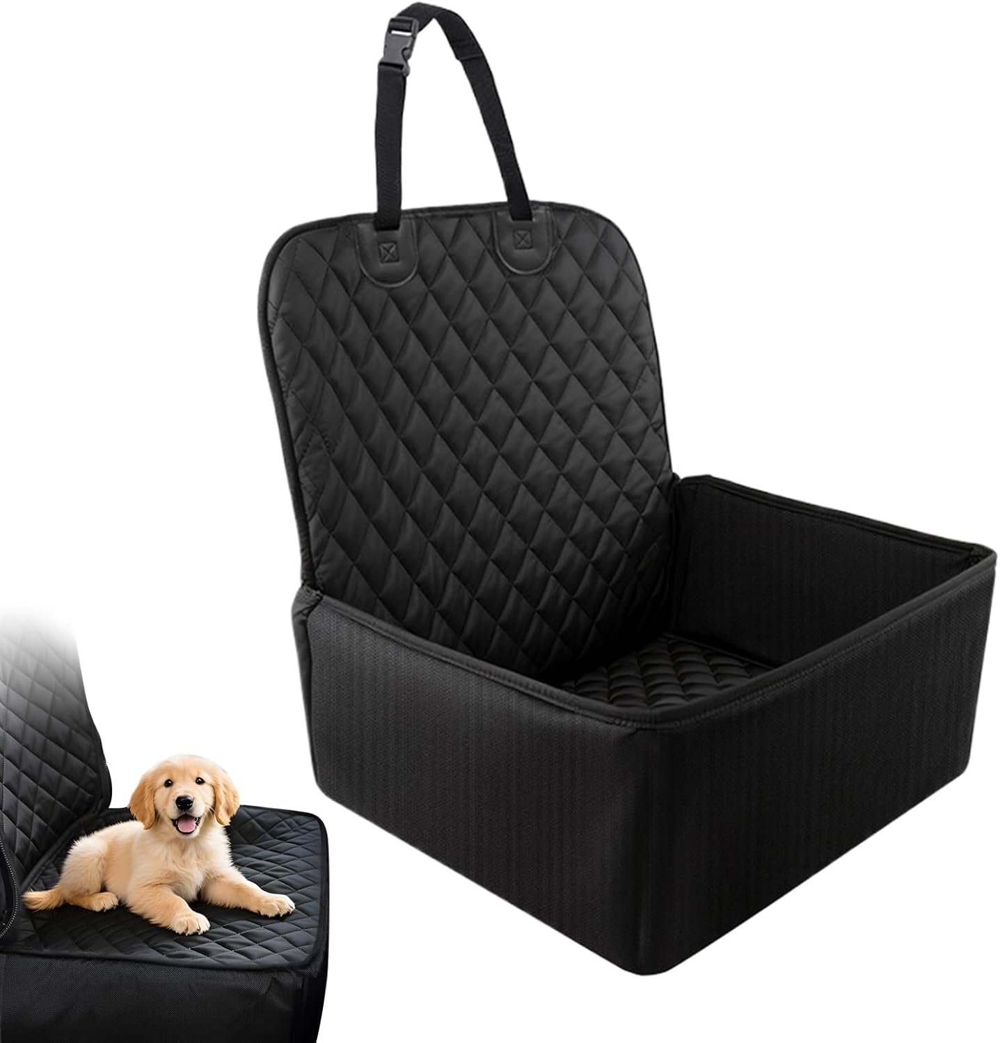 Dog Car Seat - Waterproof Pet Carrier for Travel with