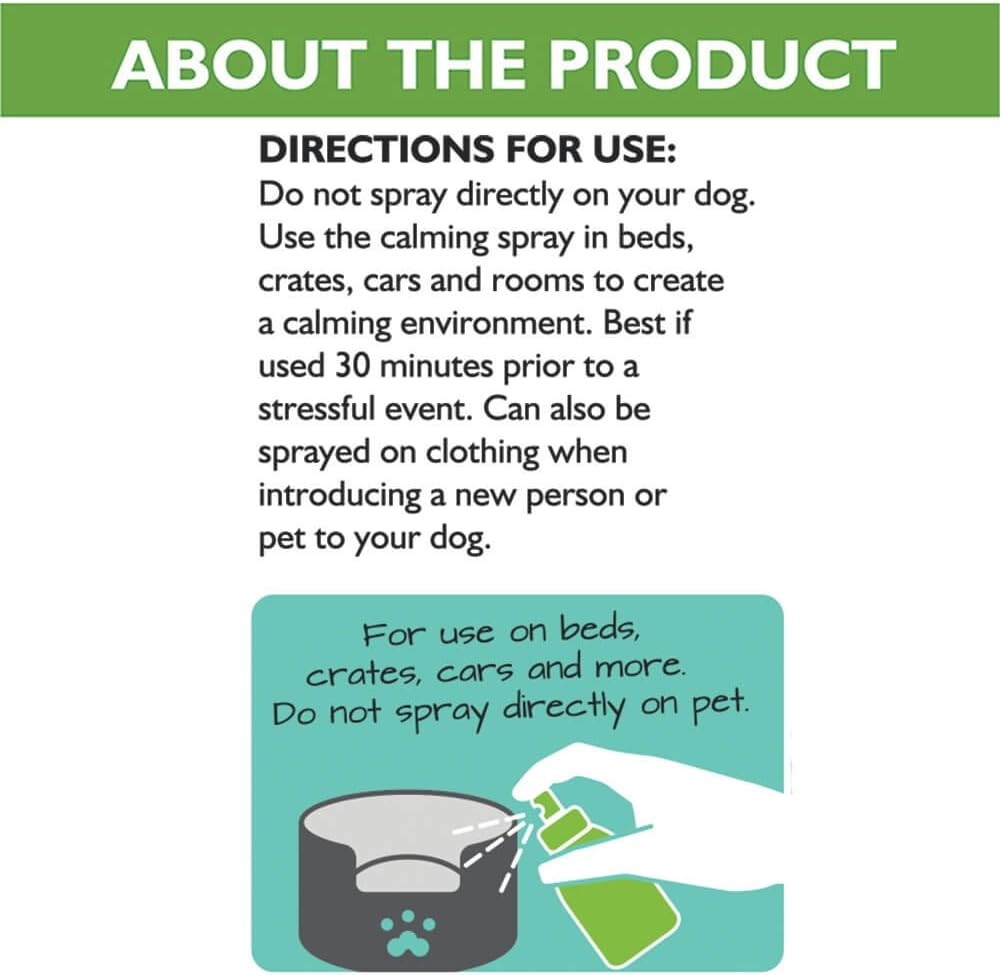 Just Relax Botanical Behavior Calming Spray for Dogs