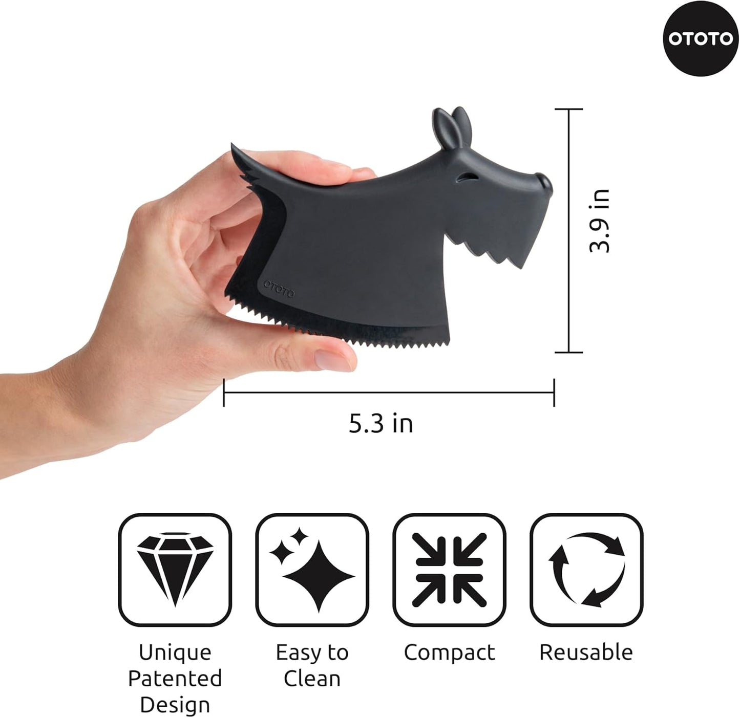 NEW Scruffy Pet Hair Remover - Gifts for Dog Lovers, Dog