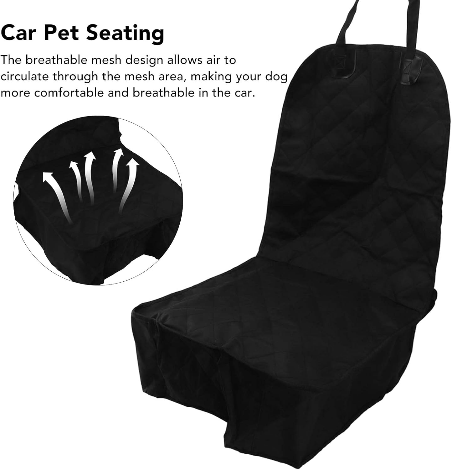Dog Booster Seating Oxford Cloth Breathable Foldable Anti
