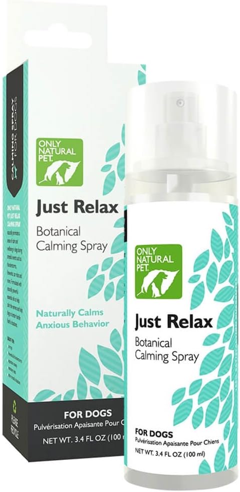 Just Relax Botanical Behavior Calming Spray for Dogs