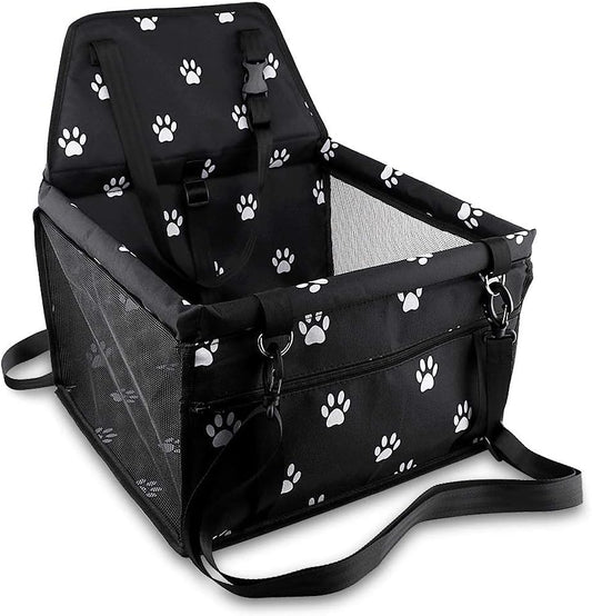 Pet Reinforce Car Booster Seat for Dog Cat Portable and