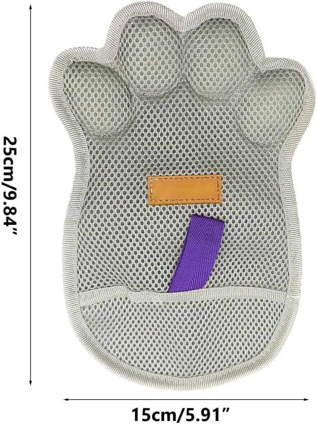 Pet Hair Removal Glove,Static Double-Sided Adhesion Dogs
