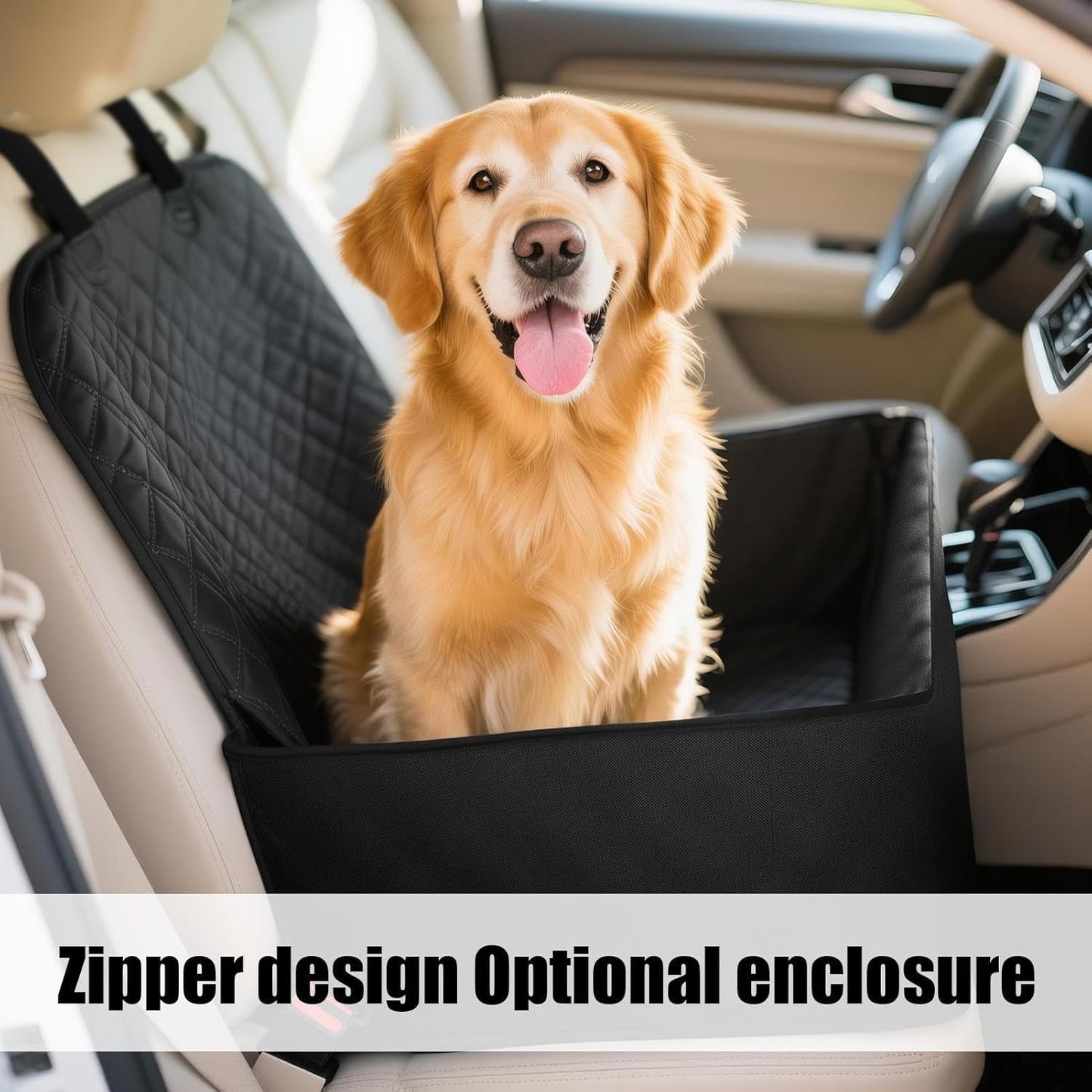 Pet Car Seat Extender - Waterproof Dog Backseat Cover